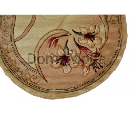 Синтетичний килим Hand Carving 0613 cream-beige - Висока якість за найкращою ціною в Україні зображення 5.